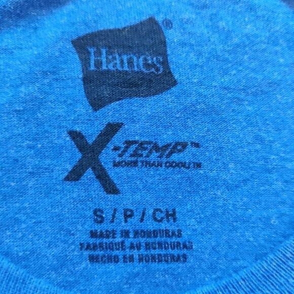 Hanes X-Temp seamless crew neck tee sz S - Picture 8 of 9